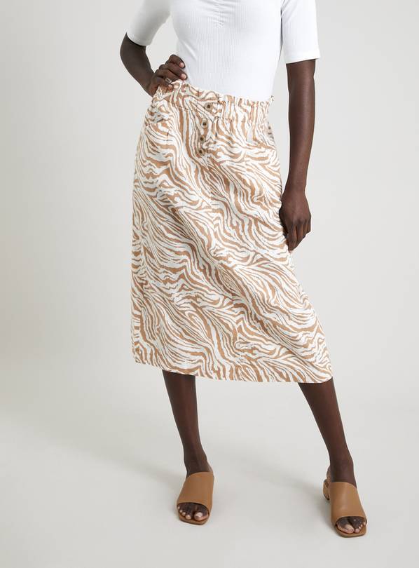 Tu zebra sale print skirt